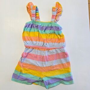 Old Navy Pastel Striped Romper
